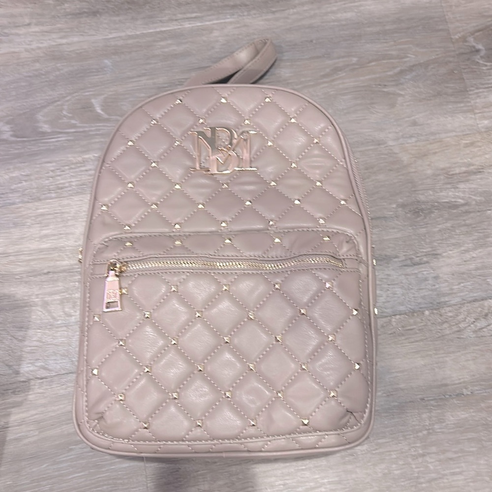 Badgley Mischka Backpack Quilted
